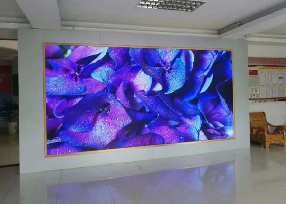La pantalla llevada interior modificada para requisitos particulares P3 del tamaño 192x192m m llevó la publicidad de imagen viva de la exhibición