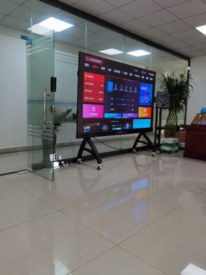 Exhibición llevada 2.5m m elegante movible de la sala de conferencias de la exhibición de 1.875m m LED TV