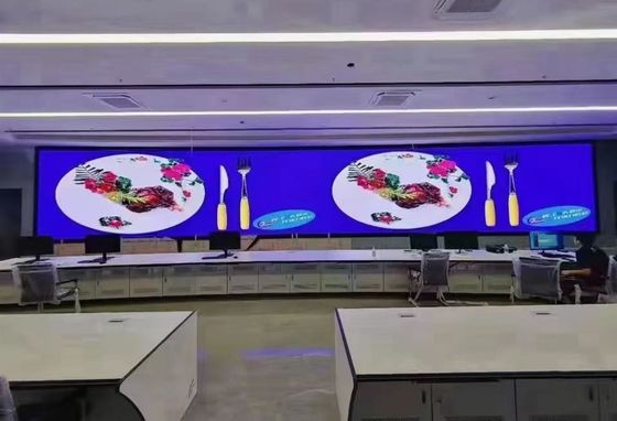 pared video fina de la pantalla LED 4K LED de la echada P1.86 de 320x160m m para la sala de reunión